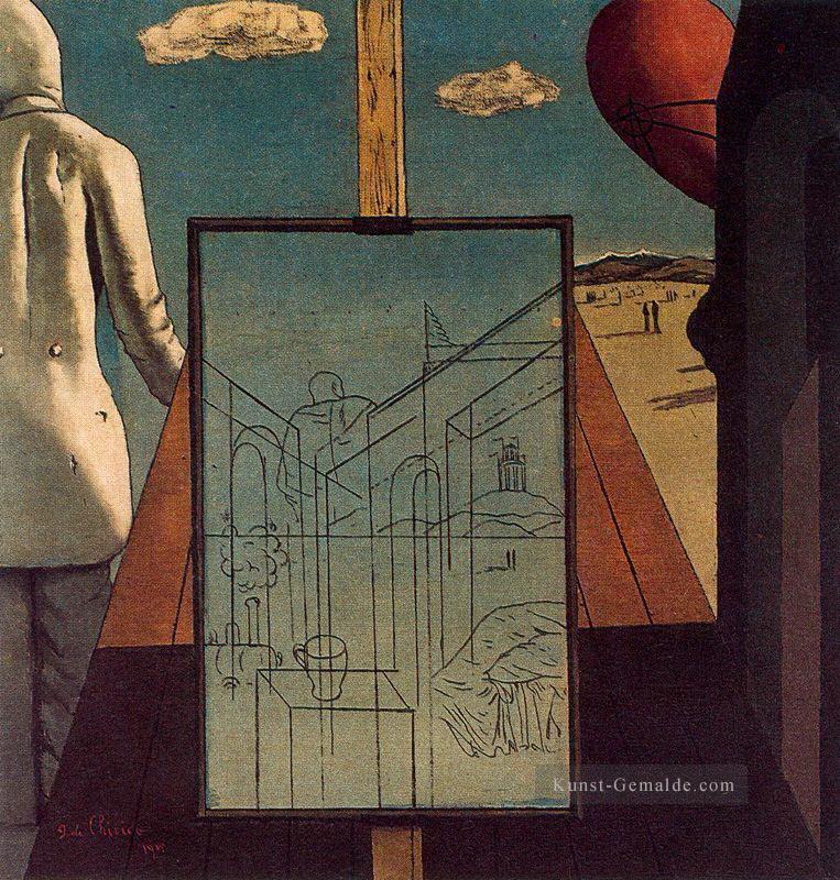 Der doppelte Traum vom Frühling 1915 Giorgio de Chirico Metaphysischer Surrealismus Ölgemälde